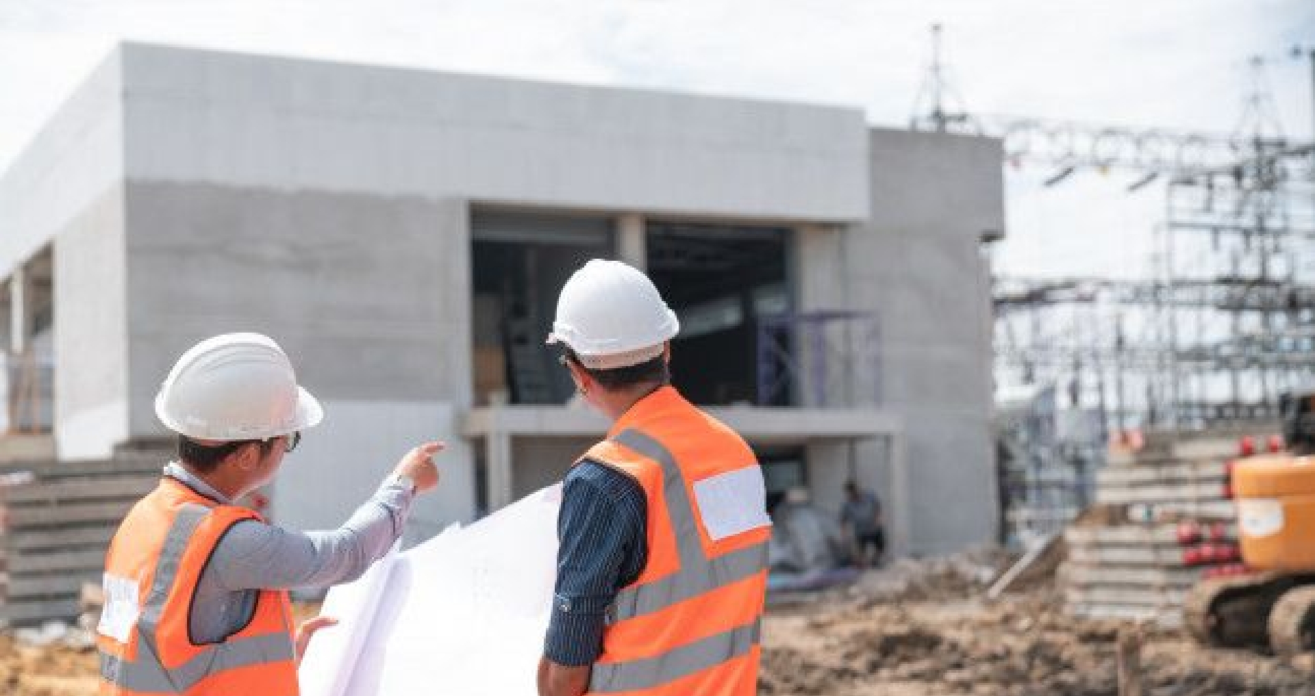 Construction Site Background